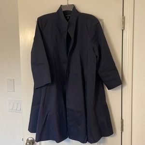 Navy blue L Eileen Fisher kimono jacket